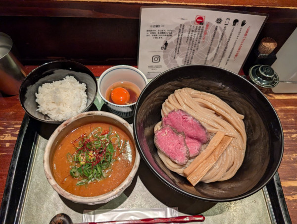「和牛味噌つけ麺　満天」@つけ麺 繁田の写真