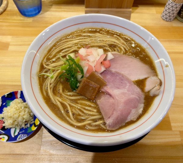 「濃厚鶏そば+青森県産きざみ生ニンニク(1200円)」@麺処 全ての写真