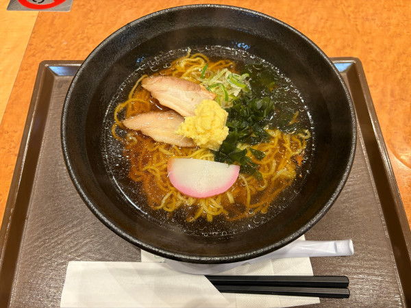 「生姜醤油ラーメン　750円」@妙高山麓こしひかりのお店 孝楽の写真