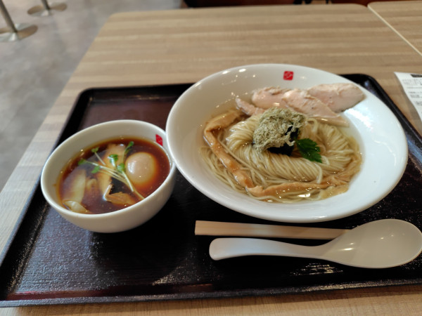 「特製鶏つけそば¥1450」@中華そば 髙野 ベイサイド店の写真