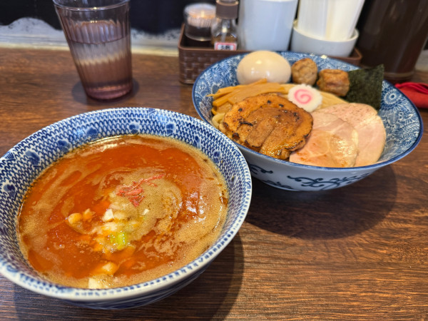 「【土日祝限定】濃厚えびつけめん」@麺処はなぶさの写真