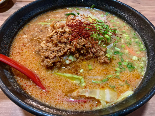 「山椒味噌らーめん」@麺場 田所商店 岩槻店の写真