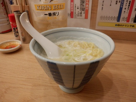 「かけラーメン（鶏白湯）」@鳥平ちゃん 町田中町店の写真