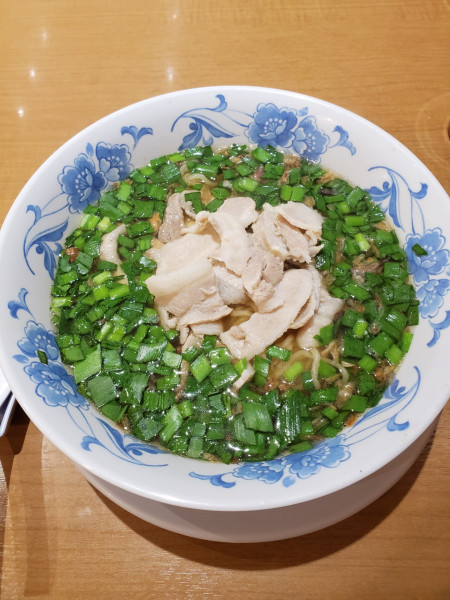 「ニラそば」@崎陽軒中華食堂 横浜ポルタ店の写真