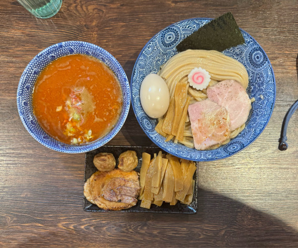 「【土日限定】濃厚えびつけめん」@麺処はなぶさの写真