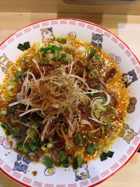 「牛スジ担担麺　1100円」@中華そば すばる食堂の写真