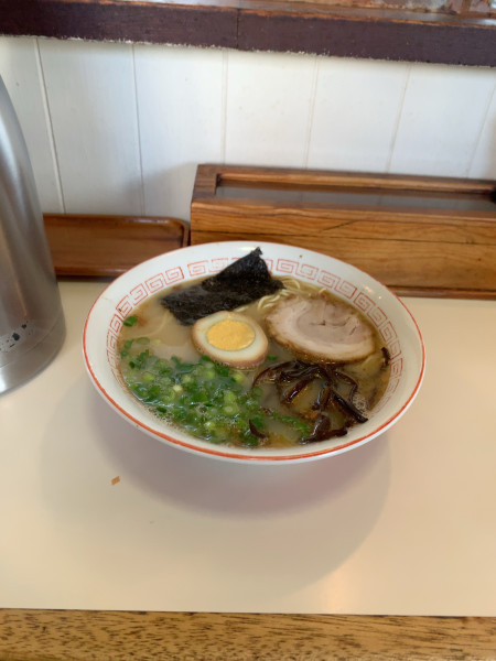 「角萬ラーメン　600円」@ラーメン角萬の写真