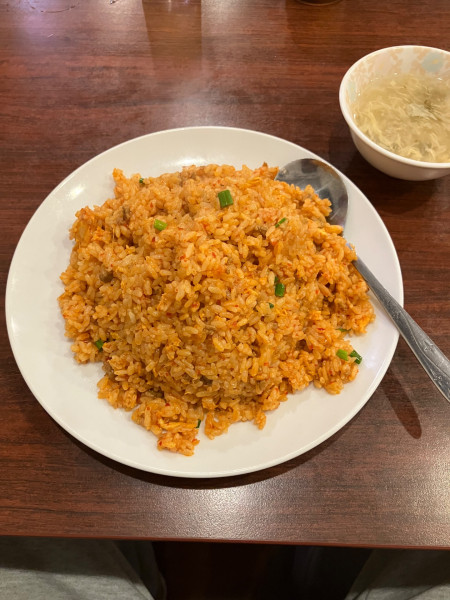 「四川チャーハン大盛り」@如家飯店の写真