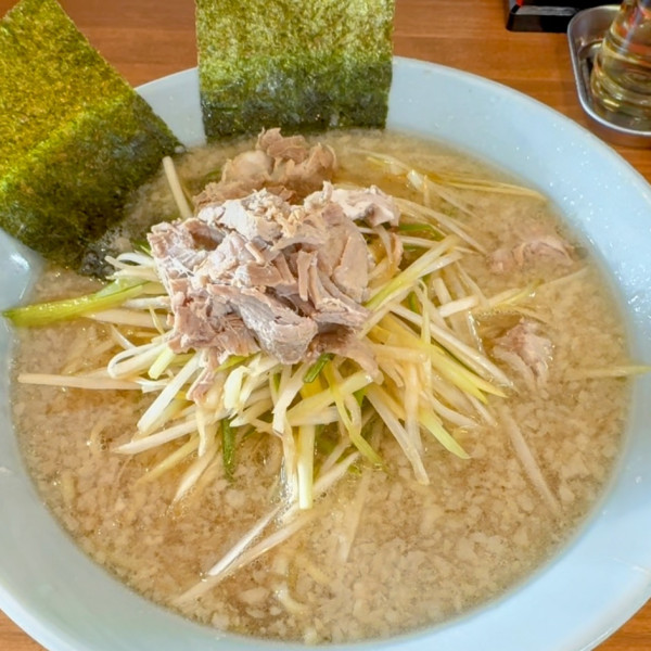 「ネギラーメン 840円」@ニューラーメンショップ 鉾田店の写真