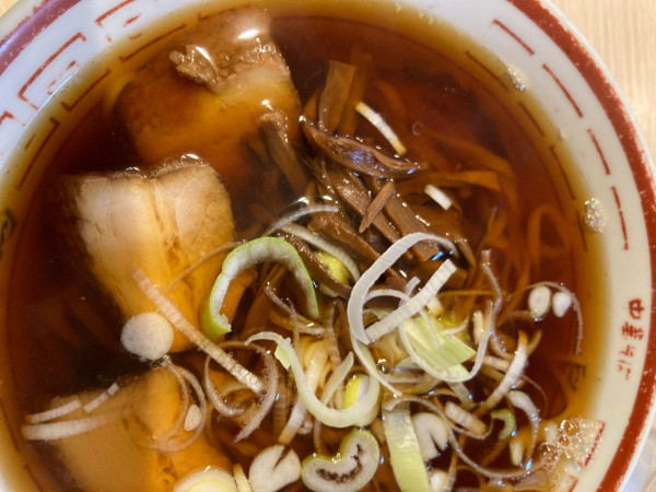 「津軽煮干しらーめん」@田中そば店 浅草店の写真