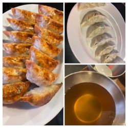 焼き餃子税込500✖️2水餃子税込500