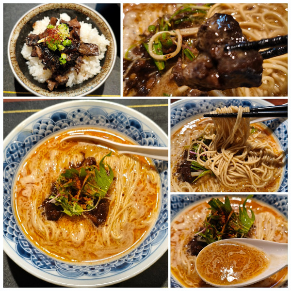 「鹿肉担々麺(3月1～4日限定)　1200円」@Craft Ramen BiTの写真