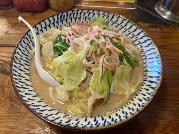 「チャンポン 1,100円」@元祖長浜 大学ラーメンの写真
