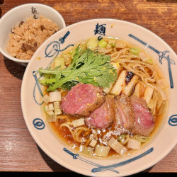 【期間・数量限定】鴨清湯ら〜麺（2000円）＋鴨ご飯（400円）