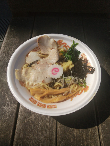 「新潟生姜醤油らーめん」@麺屋 愛心 河渡本店の写真