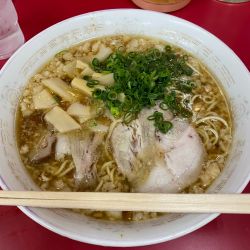 中華そば大盛背脂多め