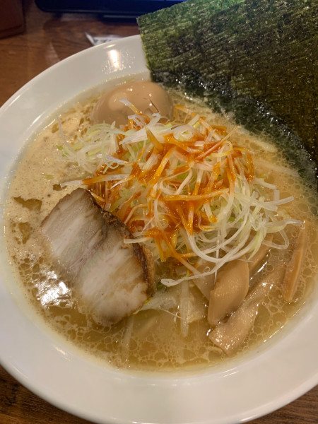 「白味噌らーめんスペシャル」@北海道らぁめん 伝丸 ひたちなか店の写真