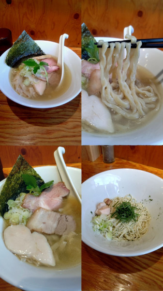 「『手揉み中華そば 塩(￥1100)』」@麺や晴心の写真