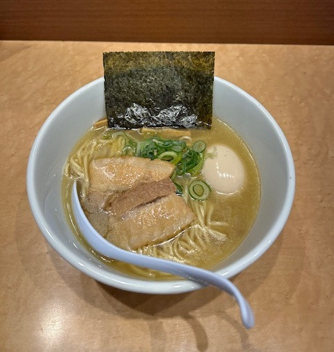 「焼きあご塩らーめん　800円。」@中華そば みちやの写真