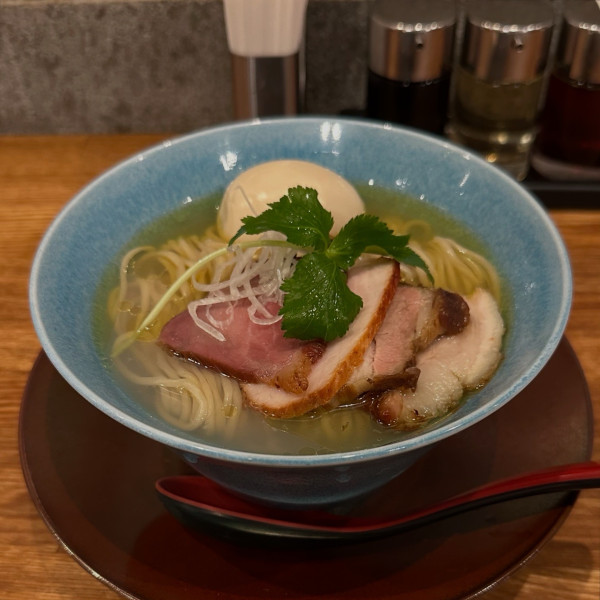 「5種類の貝出汁そば」@麺処 青野の写真