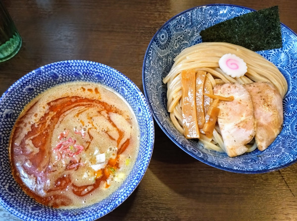 「【限定】濃厚えびつけめん ￥1250」@麺処はなぶさの写真