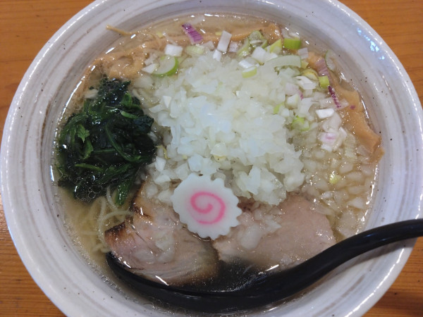 「塩そば」@自家製拉麺 暖田。の写真