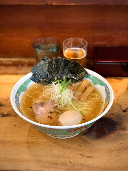 「旨塩そば」@ラーメン専門店 なんぞの写真
