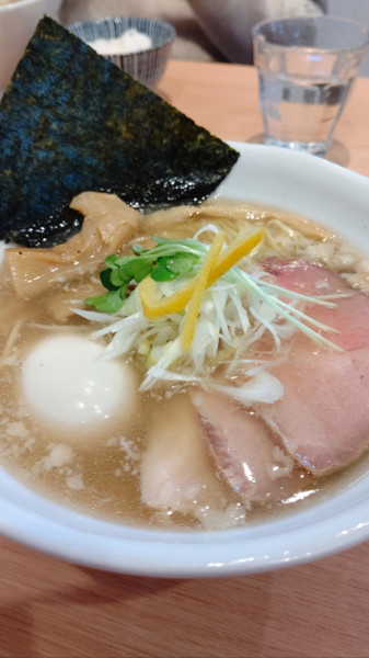 「特製塩らーめん」@麺処 しかての写真