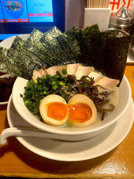 「いっさいがっさい」@博多まるきんラーメン 中延店の写真