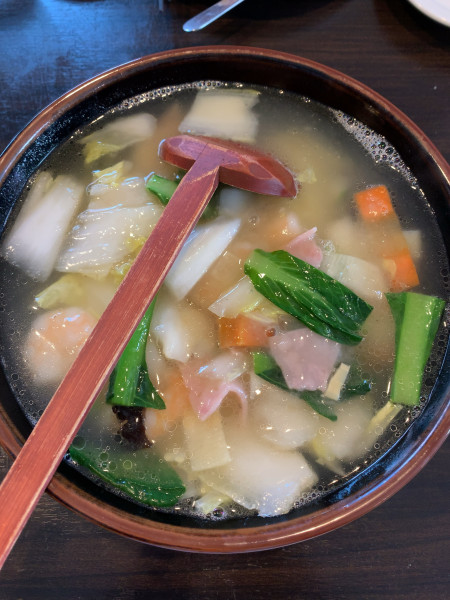 「エビそば」@町中華 あかつきの写真