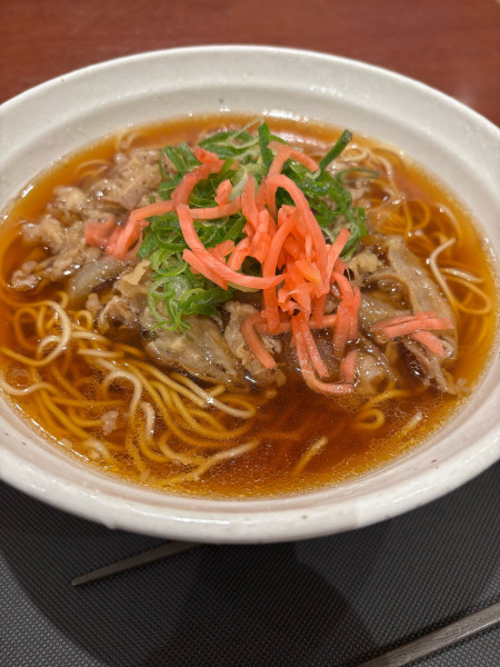 「牛肉ラーメン」@松屋 日本平PA店の写真