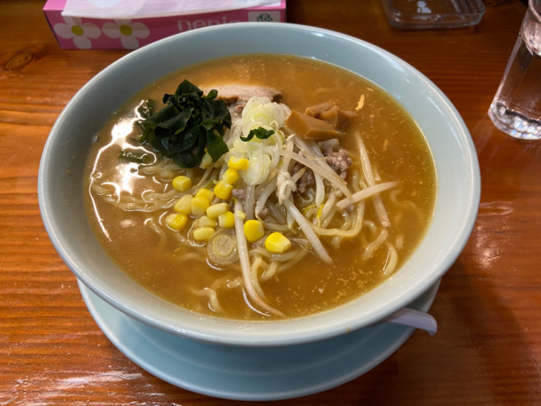 「味噌ラーメン(800円)」@大衆居酒屋 一平の写真