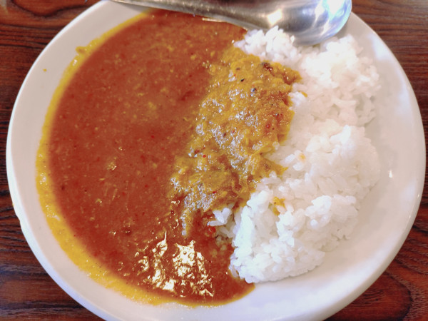 「Ｄランチ シャンウェイカレー　８９０円」@鉄板中華 青山シャンウェイ 本店の写真