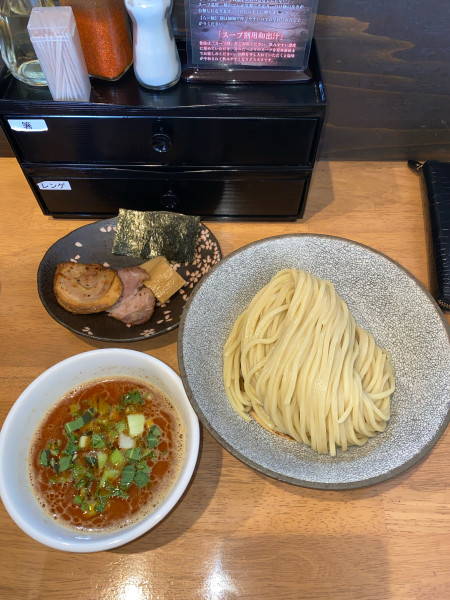 「濃厚カレーつけ麺大盛り¥1,150円(限定)」@麺処 湯咲の写真