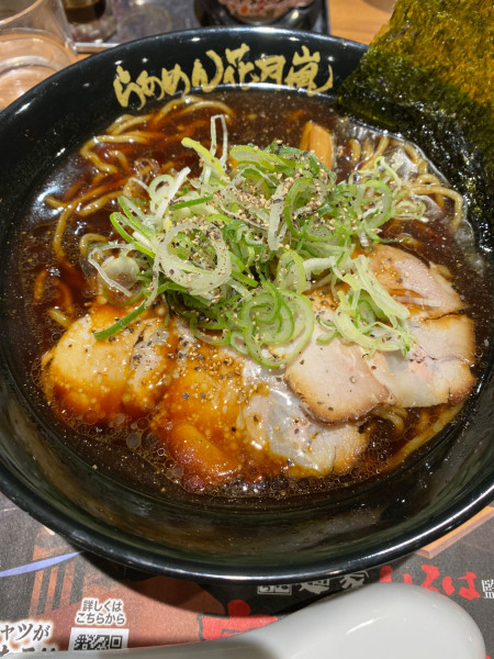 「富山ブラック」@らあめん花月嵐 ファブ南大沢店の写真