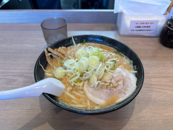 「味噌ラーメン」@こってりらーめん なりたけ 津田沼店の写真