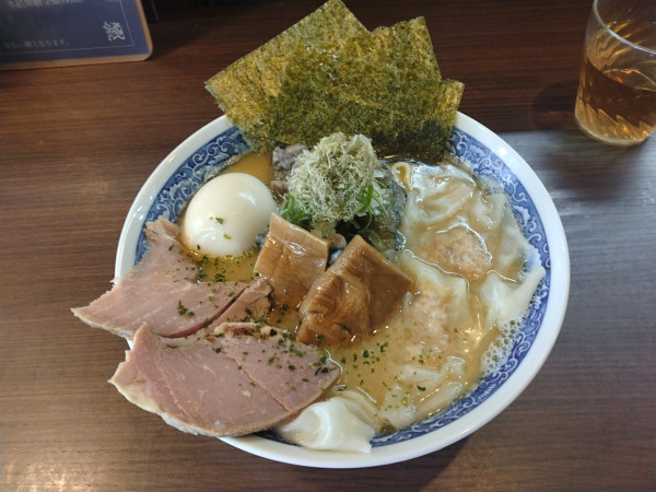 「特製貝出汁プレミアム¥1300-」@麺彩 餞-hanamuke-の写真