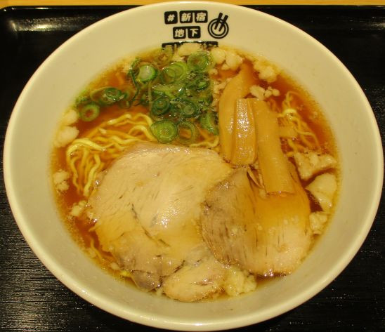 「＜尾道ラーメン喰海＞尾道ラーメン　1000円」@#新宿地下ラーメンの写真