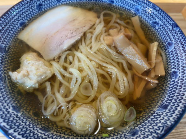 「醤油ラーメン：750円」@佐野麺処 柿の木の写真
