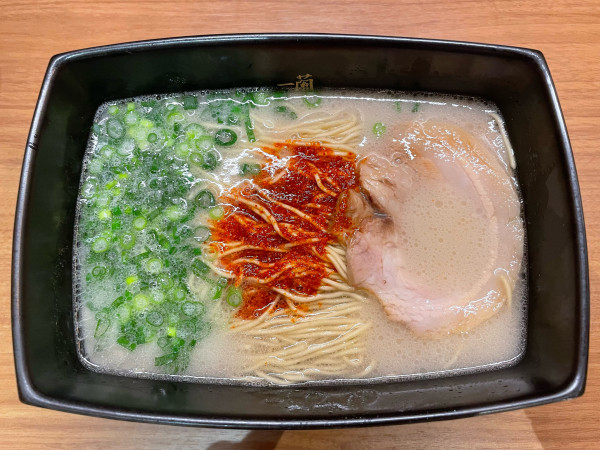 「和風とんこつラーメン」@一蘭 キャナルシティ博多店の写真