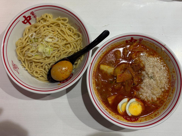 「五目ヒヤミ 背脂、北極味玉」@蒙古タンメン 中本 吉祥寺店の写真