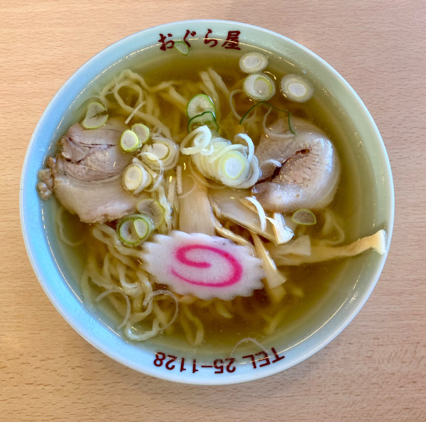 「ラーメン 640円」@おぐら屋の写真