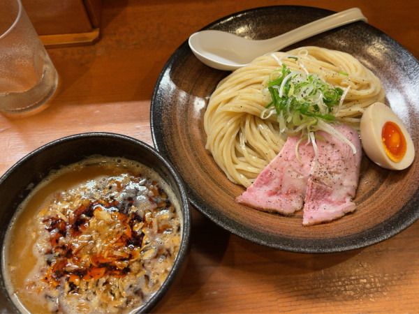 「鶏元素辛みそつけ麺（1150円）」@麺元素の写真