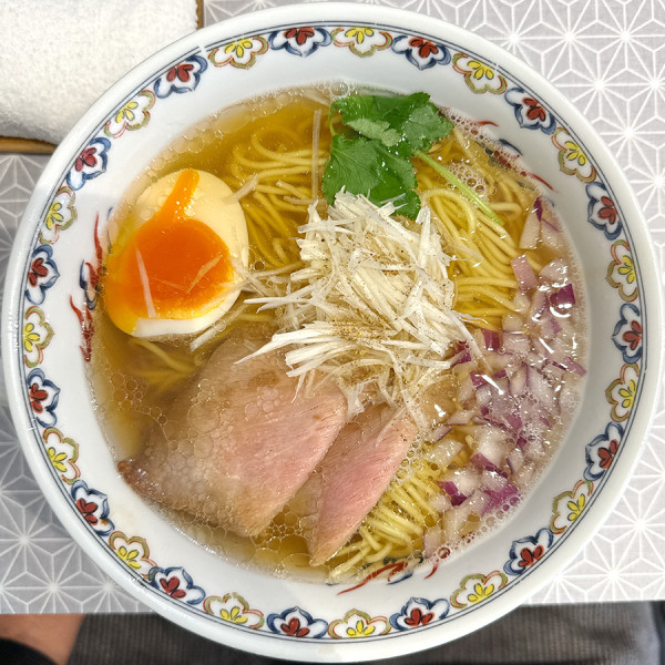 「貝だし中華そば」@中華そば 埜邑の写真