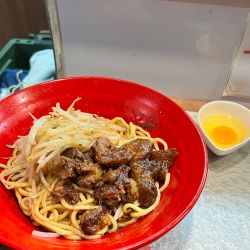 牛すじぶっかけ