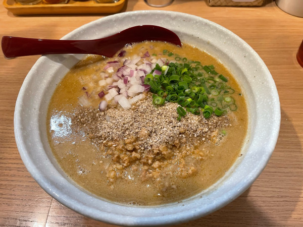 「白てち(白胡麻担々麺)¥1,000」@麺小屋 てちの写真