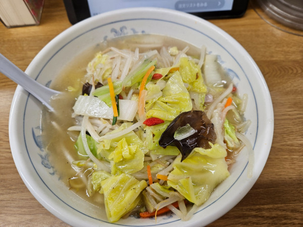 「野菜タンメン」@福しん 上野駅前店の写真