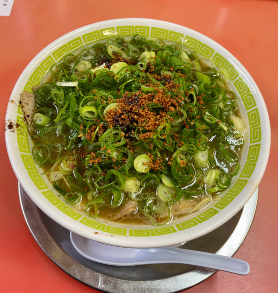 「バクモリ葱ラーメン(1000円)」@もっこす 大倉山本店の写真