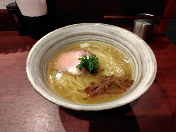 「らぁめん塩¥1000」@らぁ麺 花筏の写真