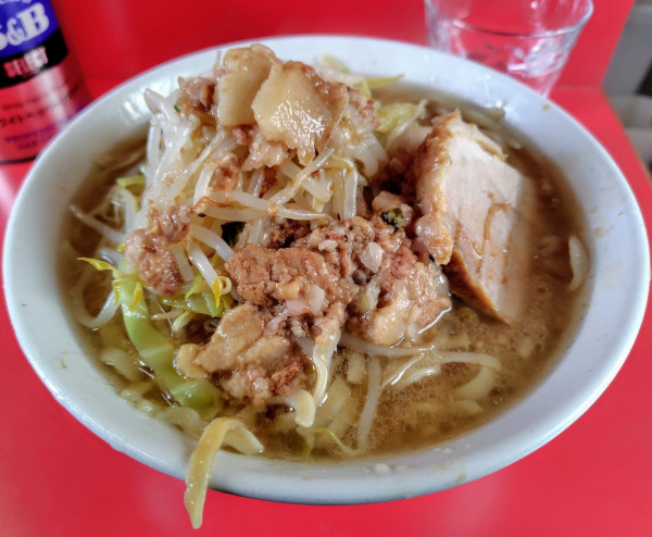 「小ラーメン 700円」@ラーメン二郎 三田本店の写真